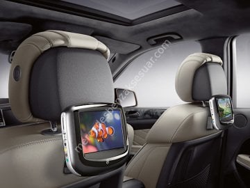 Mercedes Benz Arka Başlık Eğlence Sistemi DVD'li Taşınabilir