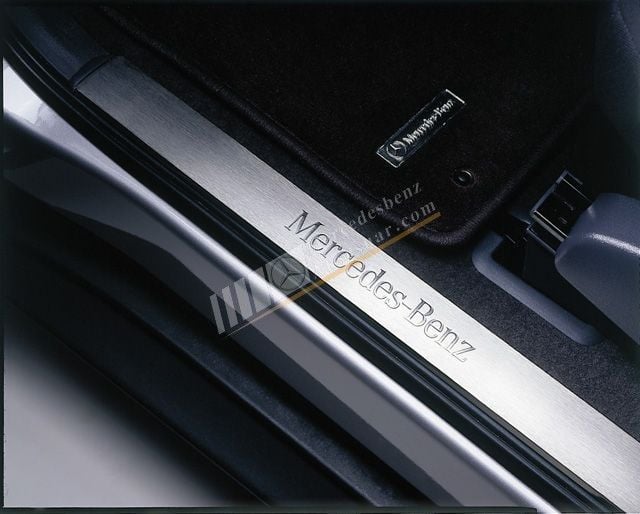Mercedes Benz Krom Kapı Eşik Kaplaması 4 parça Set