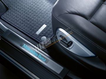 Mercedes Benz Krom Kapı Eşik Kaplaması Set 2 parça