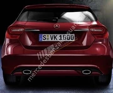 Mercedes Benz Bagaj kapak Krom Çıta Seti