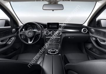 Mercedes Benz Siyah Dişbudak Ağacı Ahşap Kaplama