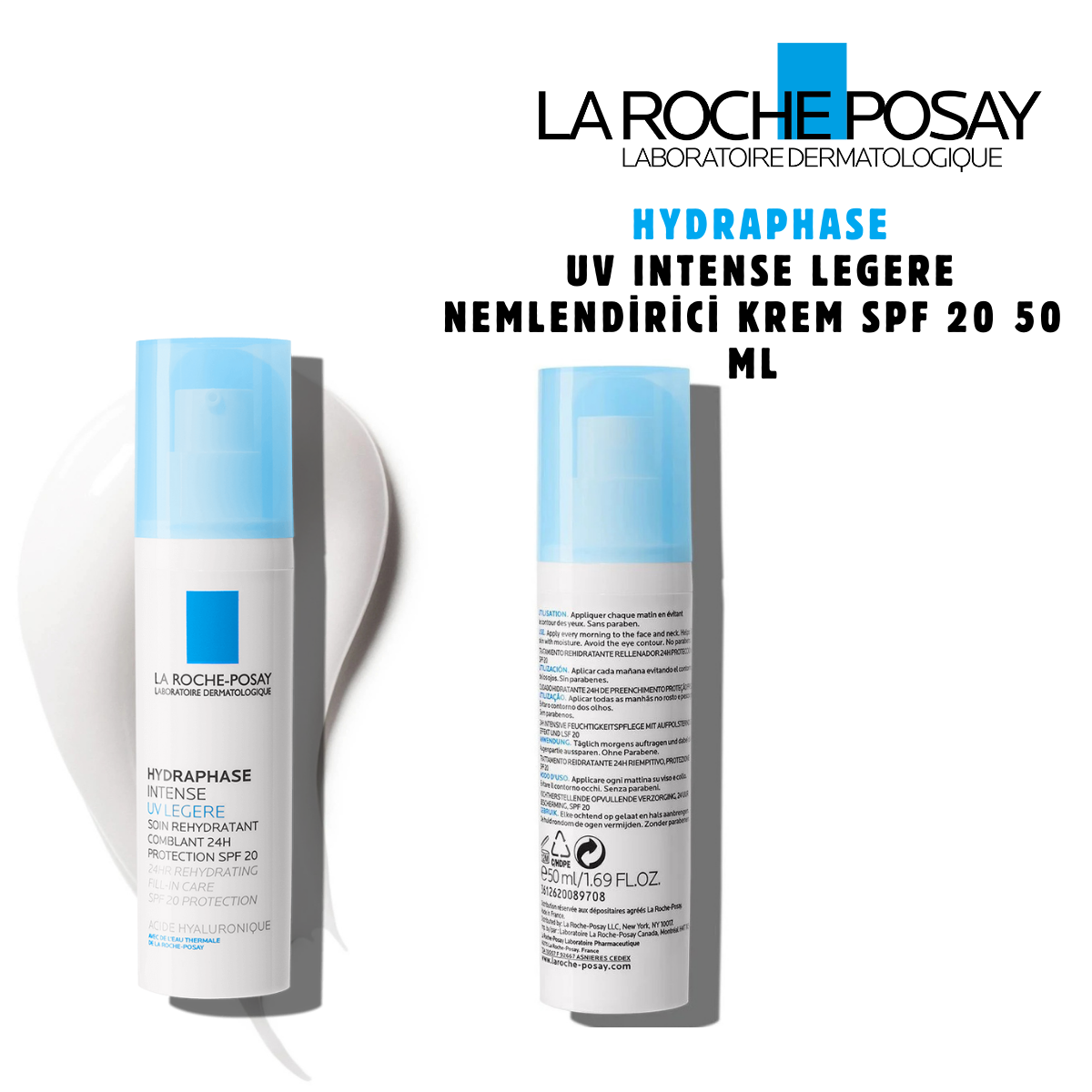 LA ROCHE POSAY HYDRAPHASE UV SPF20 50 ML