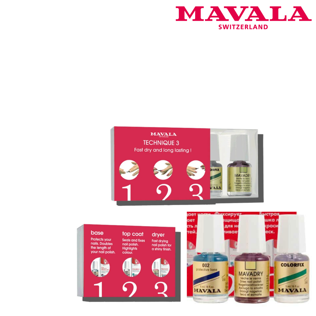 Mavala Technique 3 Set