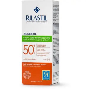 Rilastil Acnestil Düzensiz Ciltler İçin Yüz Güneş Koruyucu Krem Spf50+ 40 ml