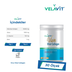 VELAVIT VIVA VITAL COLLAGEN KAVANOZ 334G