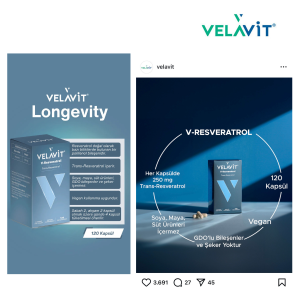 VELAVIT RESVERATROL 120 CAP