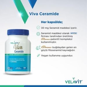 VELAVIT VIVA CERAMIDE 30 KAPSUL