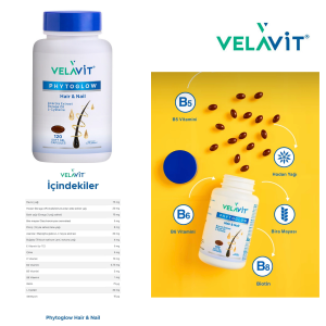 VELAVIT PHYTOGLOW-HAIRNAIL 120 KAPSUL