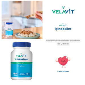 VELAVIT V-NATTOKINASE 30 VEGAN KAPSUL