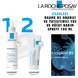 LA ROCHE POSAY CICAPLAST B5 ONARICI VE YATIŞTIRICI YÜZ VE VÜCUT BAKIM SPREYİ 100 ML