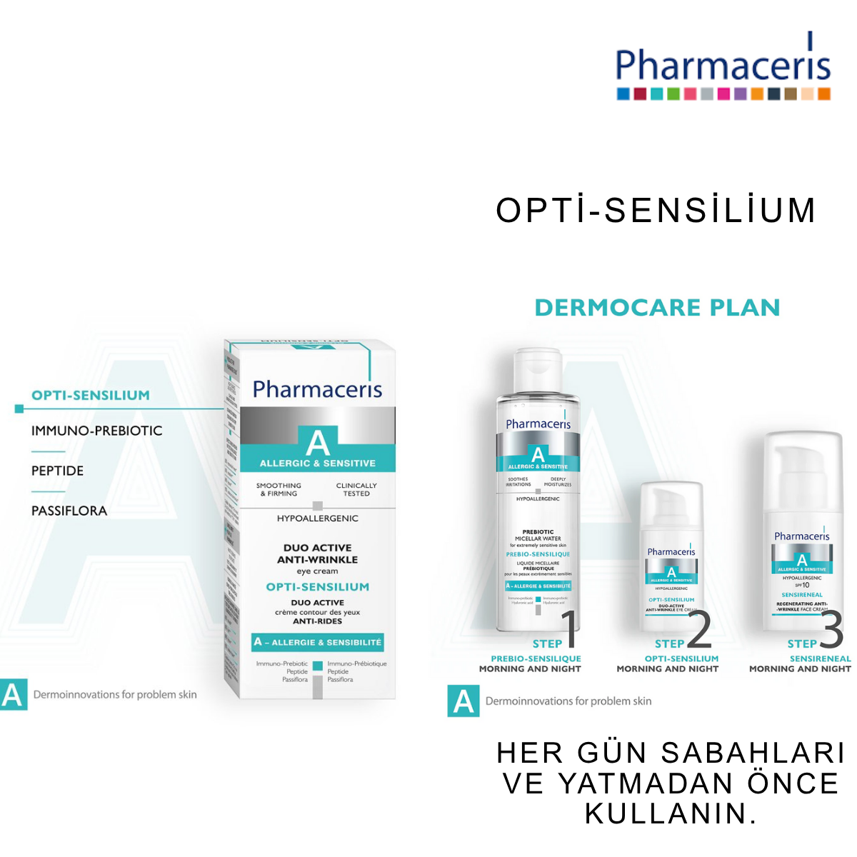 PHARMACERIS OPTI-SENSILIUM KIRIŞIKLIK İÇİN ETİKİLİ GÖZ KREMİ 15 ML