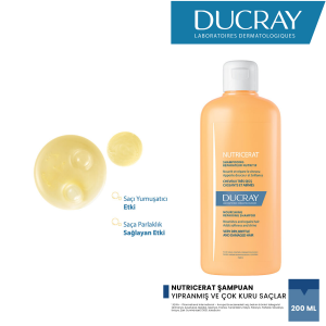 Ducray Nutricerat Yoğun Besleyici Şampuan 200 ml