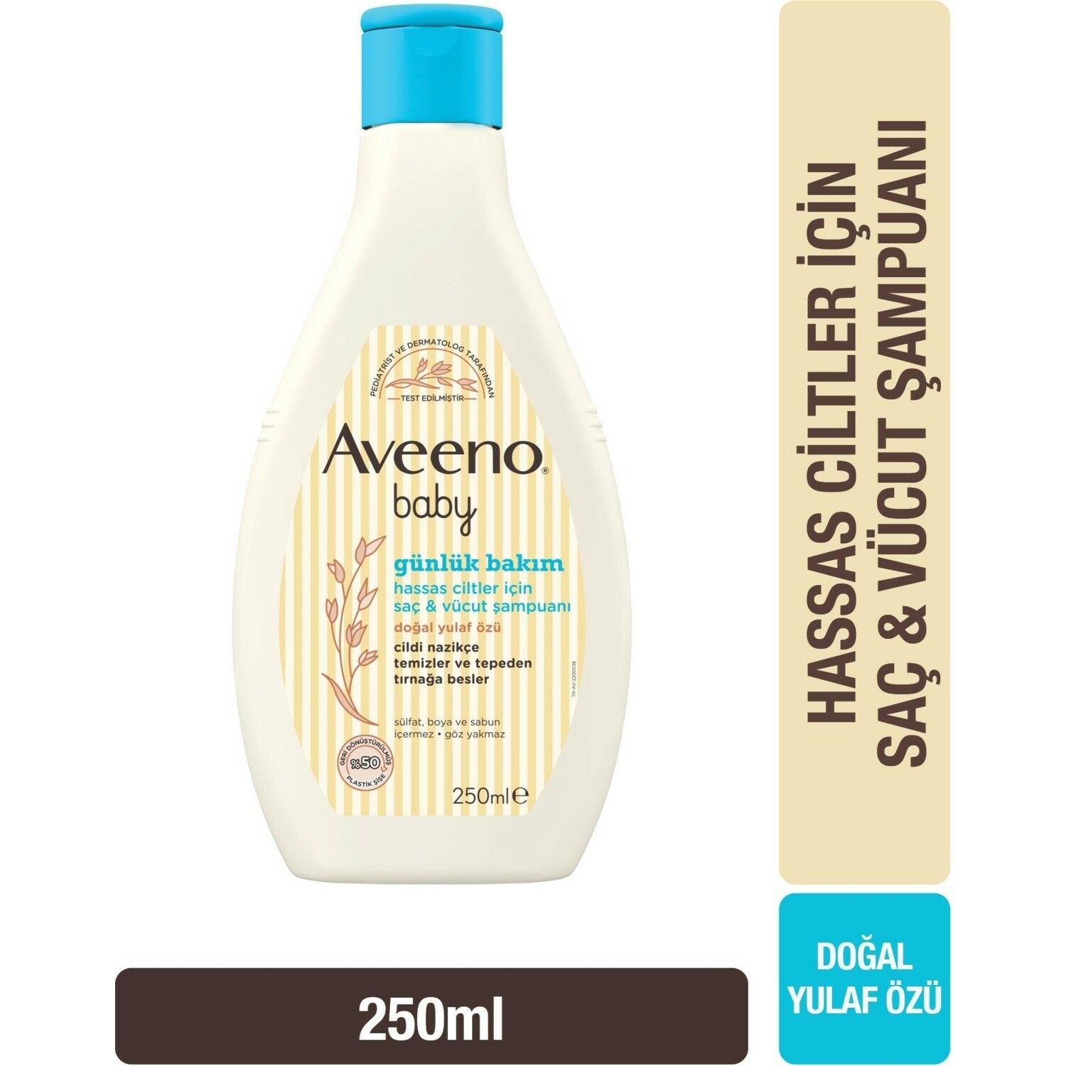 BABY GÜNLÜK BAKIM HASSAS CİLTLER İÇİN SAÇ VE VÜCUT ŞAMPUANI 250 ML
