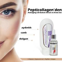 PEPTICOLLAGEN SERUM(30ML) VE KREM(100ML) SETİ