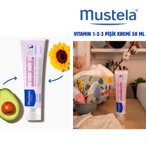 MUSTELA VITAMIN BARRIER 1-2-3 KREM 50 ML