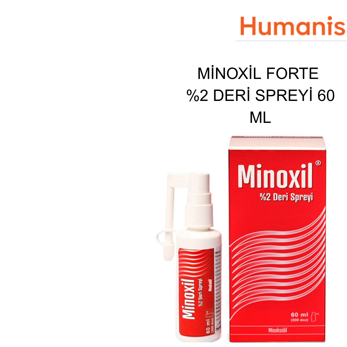 Minoxil %2 Deri Spreyi