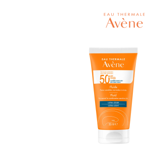 Avene Fluid SPF 50+ Normal veya Karma Ciltler için Güneş Kremi