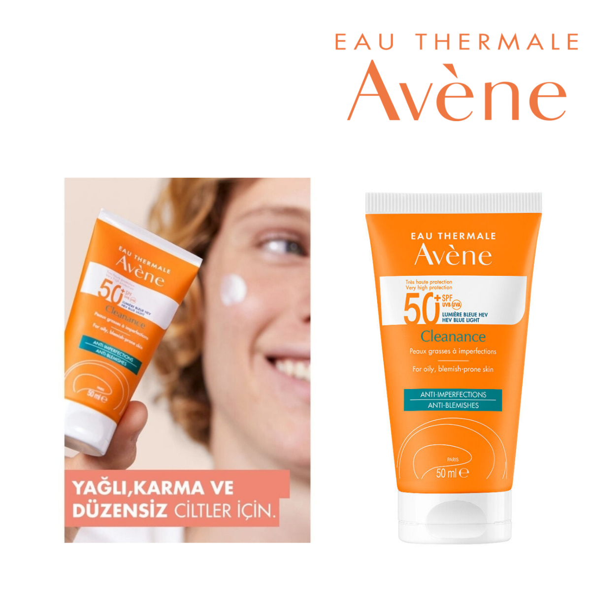 AVENE CLEANANCE SPF50+ 50 ML