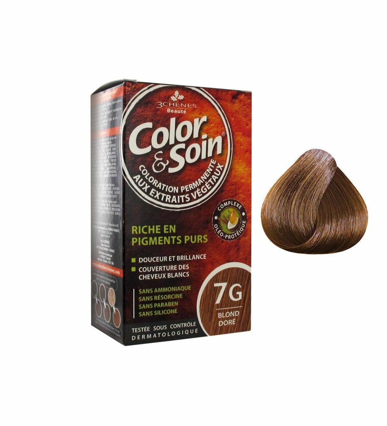 Color Soin Organik Saç Boyası - 7G