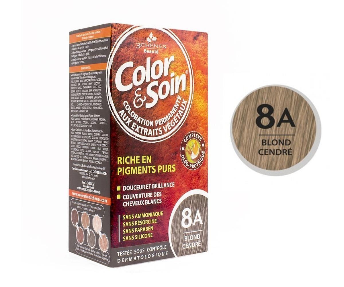 Color Soin Organik Saç Boyası - 8A