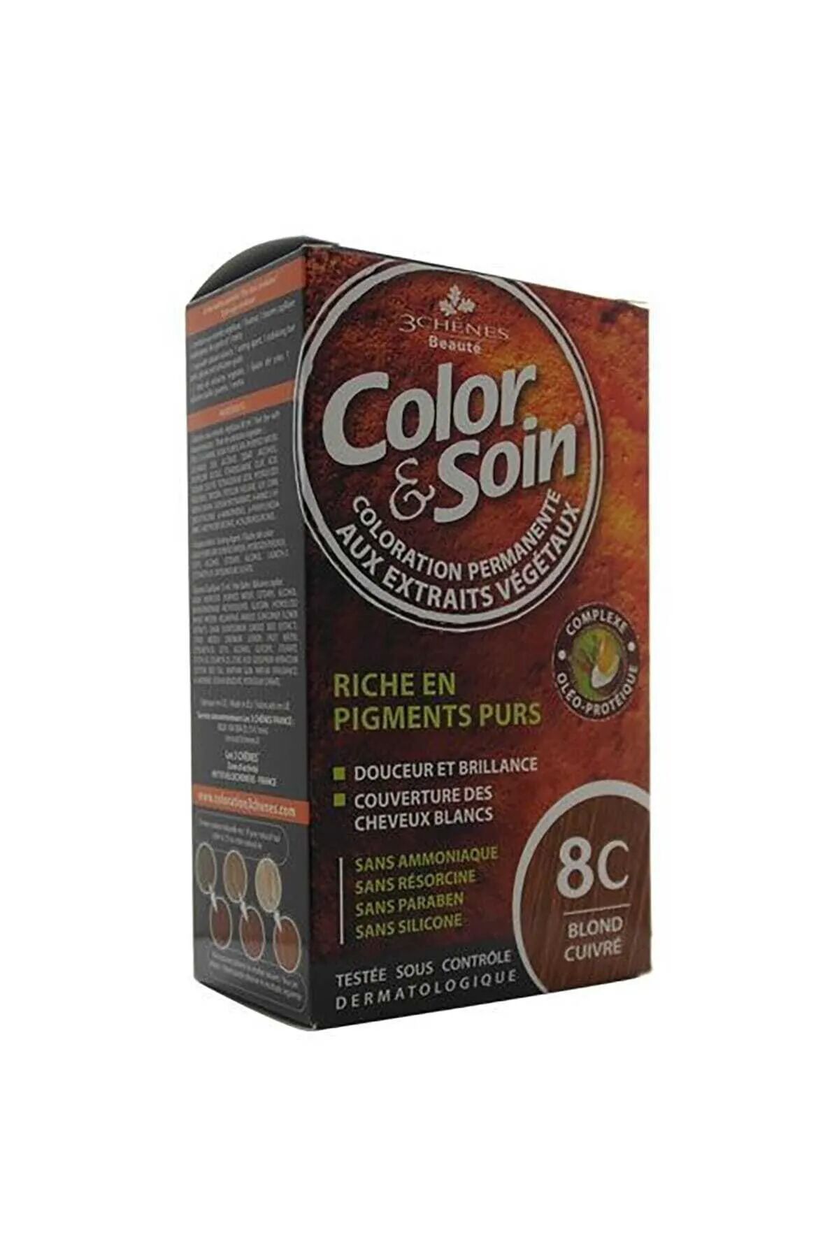 Color Soin Organik Saç Boyası - 8C