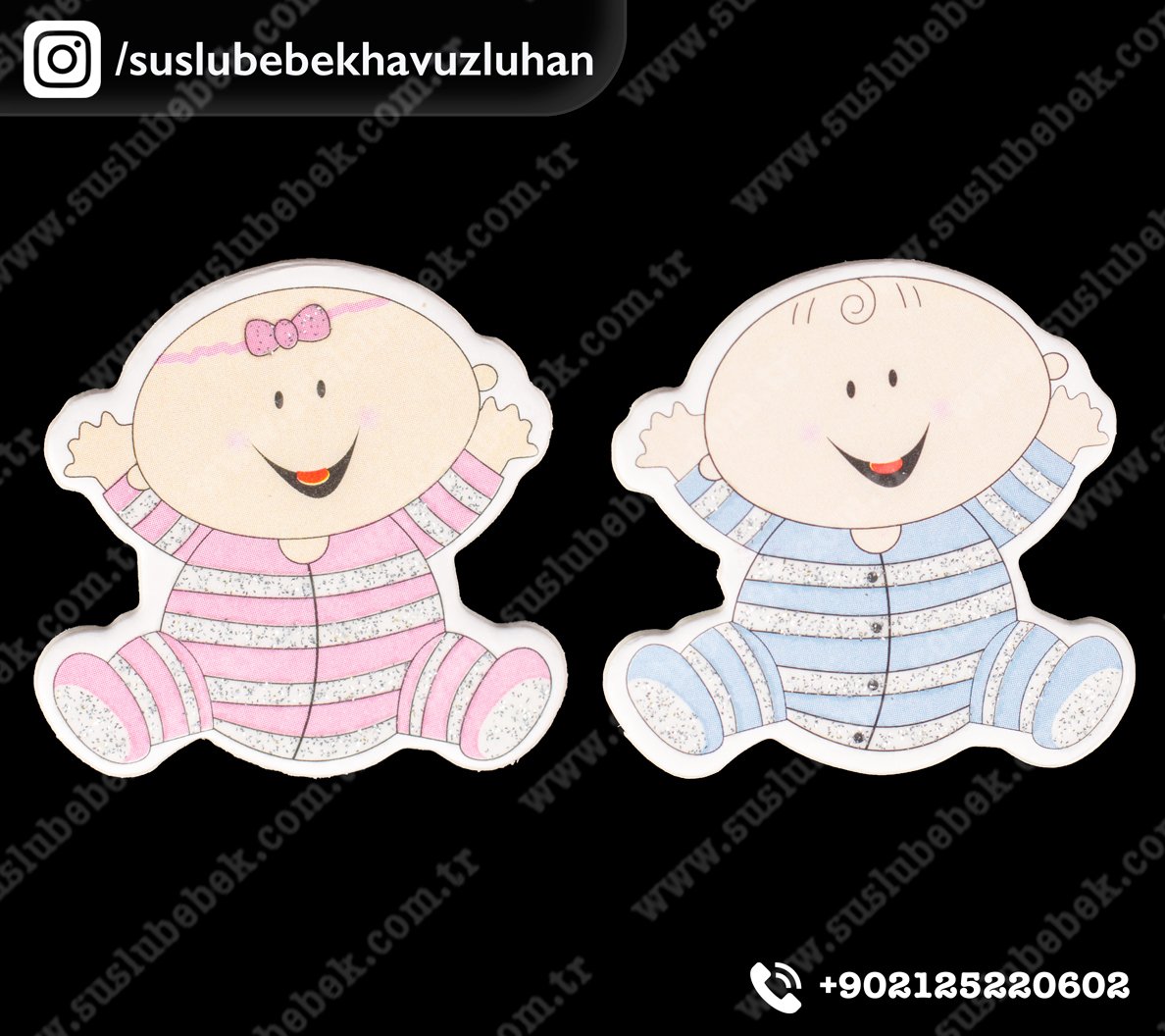 Pijamalı Bebek Sticker 50'li Paket