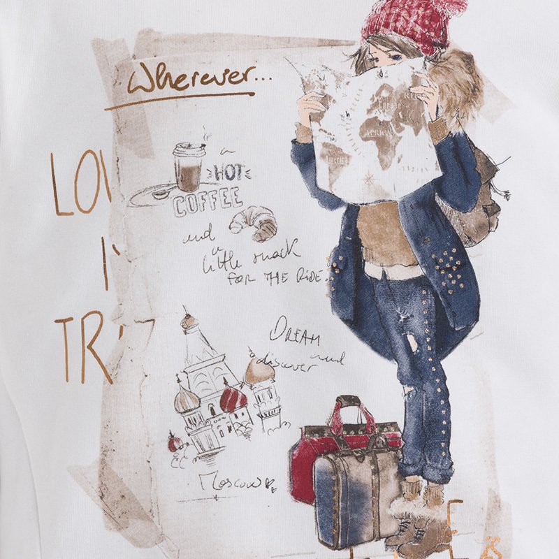 TRAVELLER BASKI  T-SHIRT
