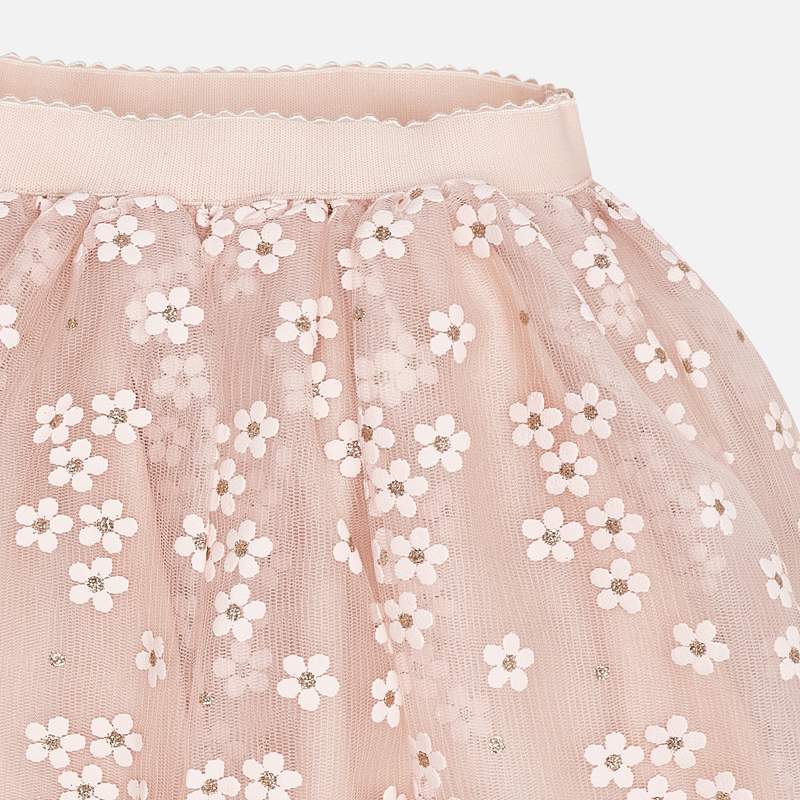 FLORAL TÜL ETEK