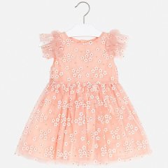 FLORAL TÜL ELBİSE