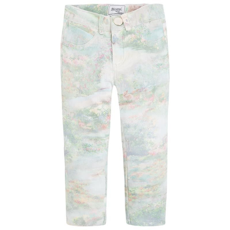 FLORAL TAYT PANTOLON
