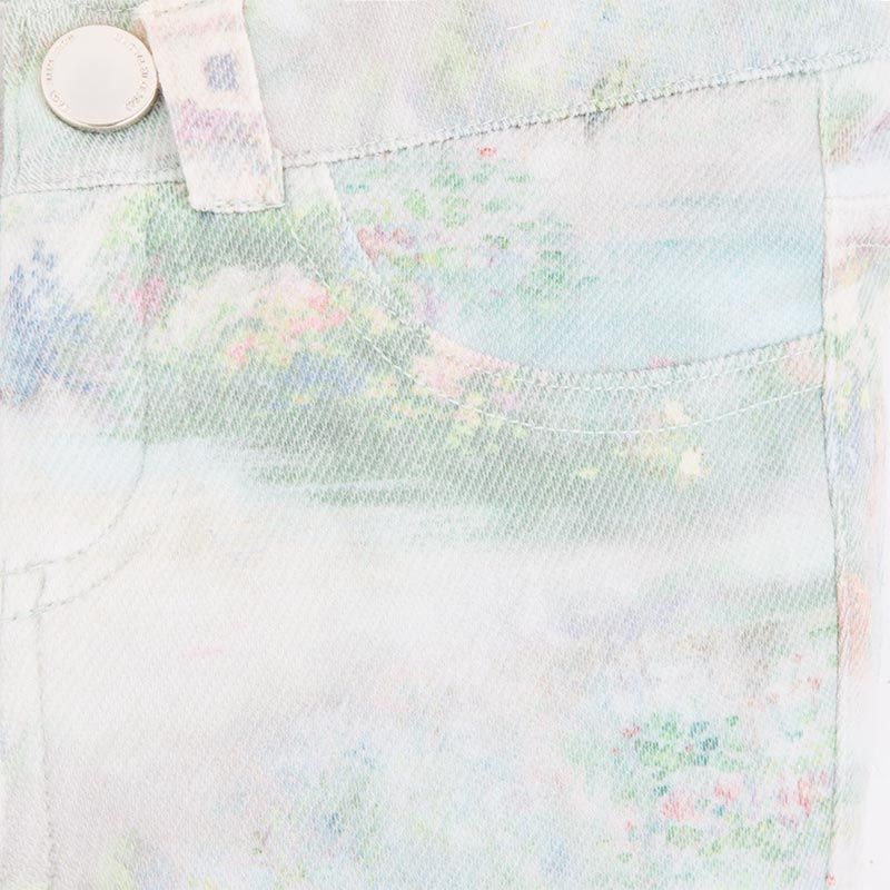 FLORAL TAYT PANTOLON