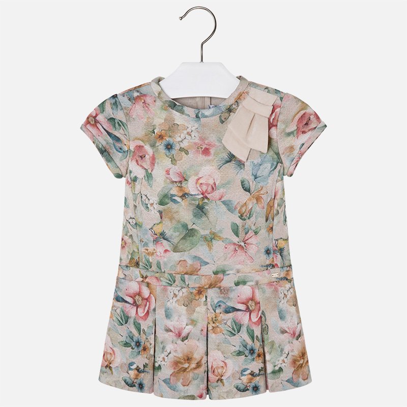 FLORAL  ELBİSE