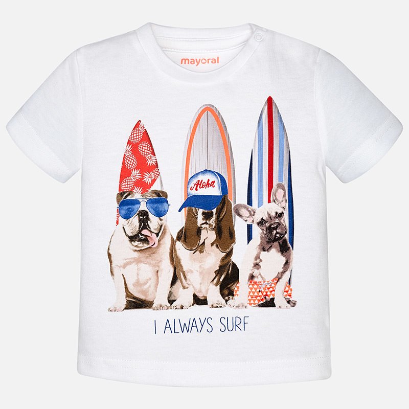 SURFING DOG T-SHIRT