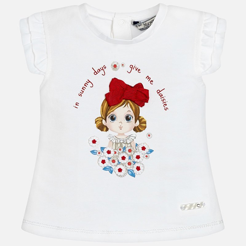 RED BOW T- SHIRT