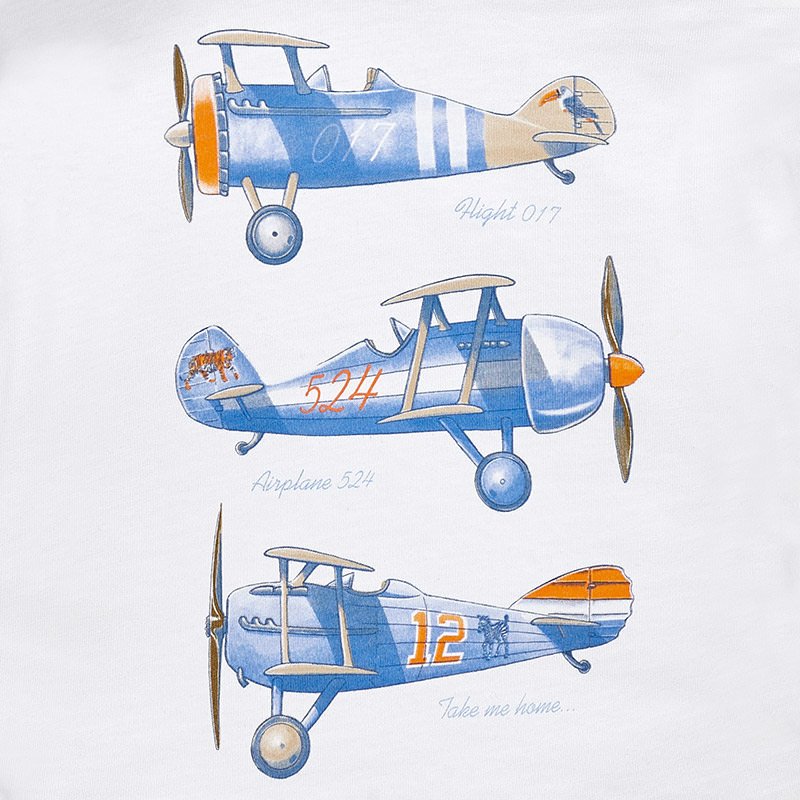 PLANÖR BASKI T-SHIRT