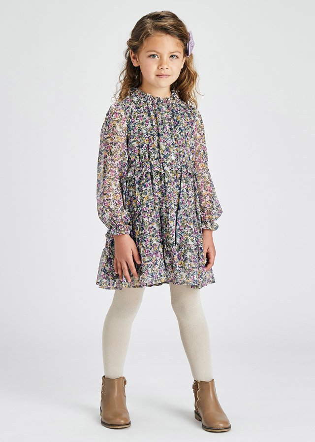 FLORAL  ELBİSE