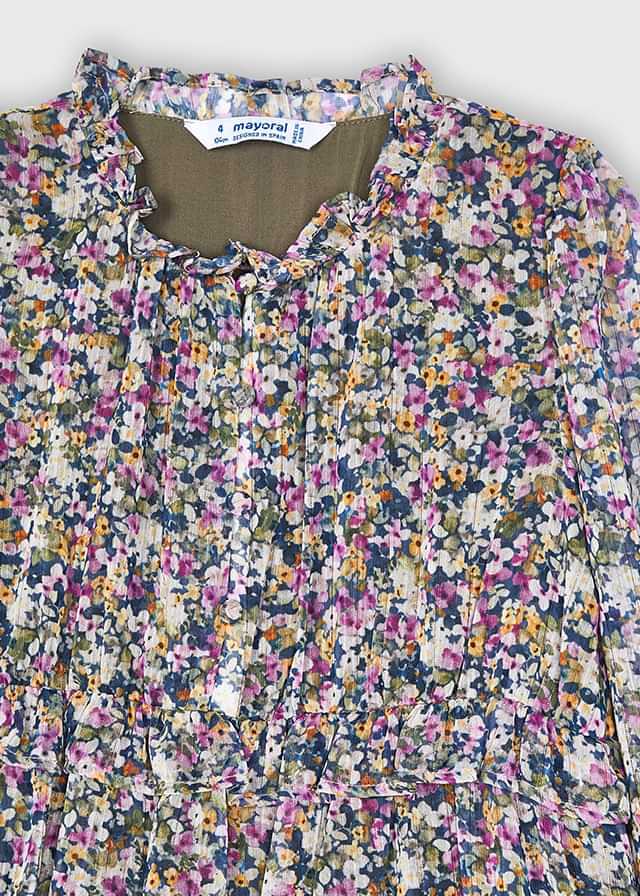 FLORAL  ELBİSE