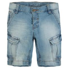 Denim Kargo Şort