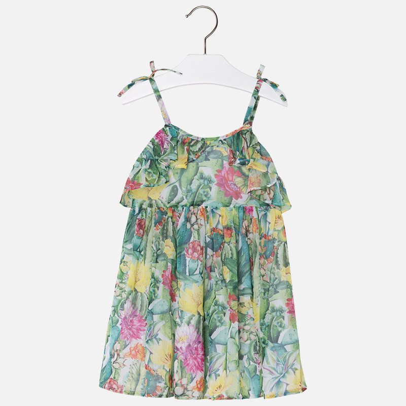 FLORAL ELBİSE