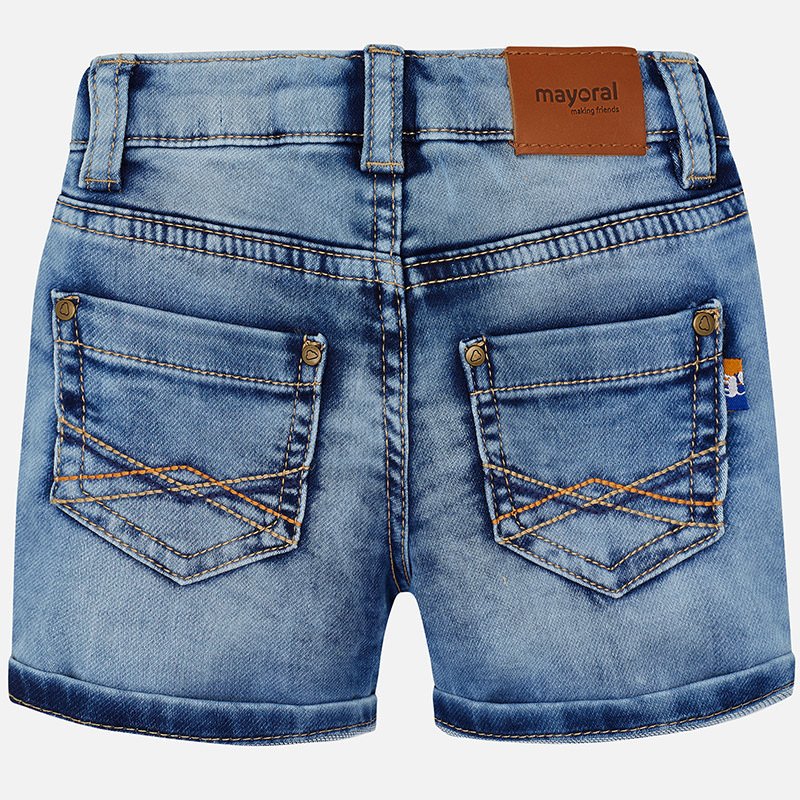 DENIM ÖRME ŞORT