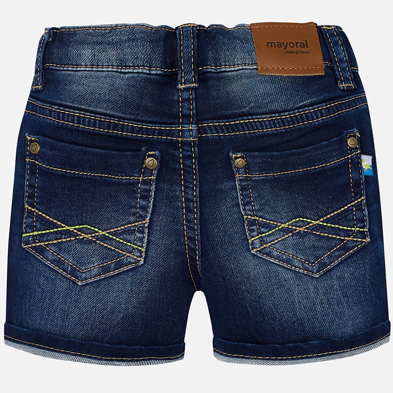 DENIM ÖRME ŞORT