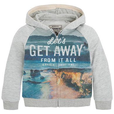 FERMUARLI KAPŞONLU SWEAT
