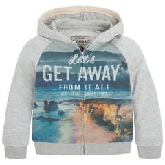 FERMUARLI KAPŞONLU SWEAT