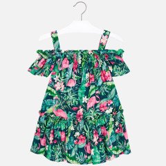 FLAMINGO BASKILI ELBİSE