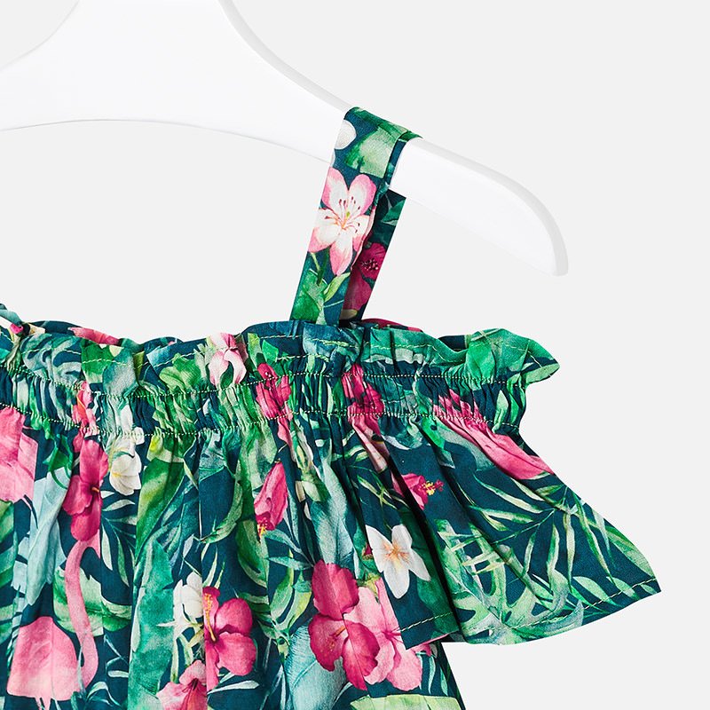 FLAMINGO BASKILI ELBİSE