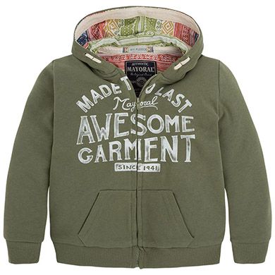 FERMUARLI KAPŞONLU SWEAT