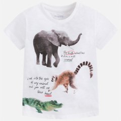 ANIMALS  BASKI T- SHIRT