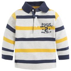 ÇİZGİLİ POLO YAKA T-SHIRT