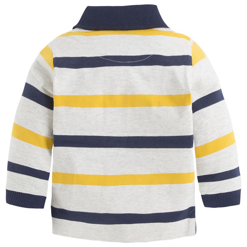 ÇİZGİLİ POLO YAKA T-SHIRT
