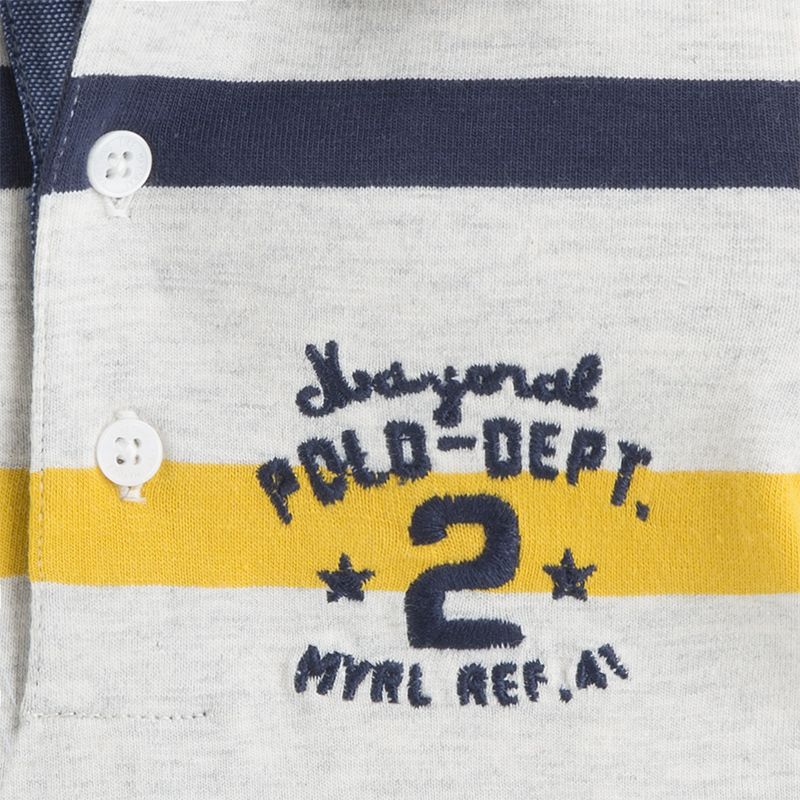 ÇİZGİLİ POLO YAKA T-SHIRT